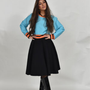 טופ באנדג׳ תכלת כתום שחור