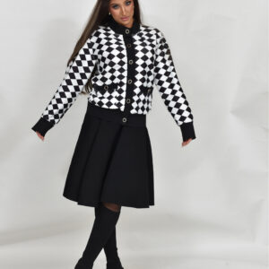 טופ באנדג׳ מעויינים שחור לבן